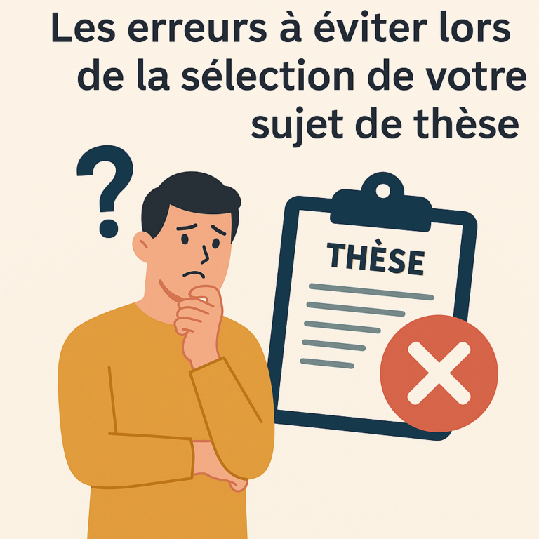 Les erreurs à éviter lors du choix de votre sujet de thèse – Reussir ...